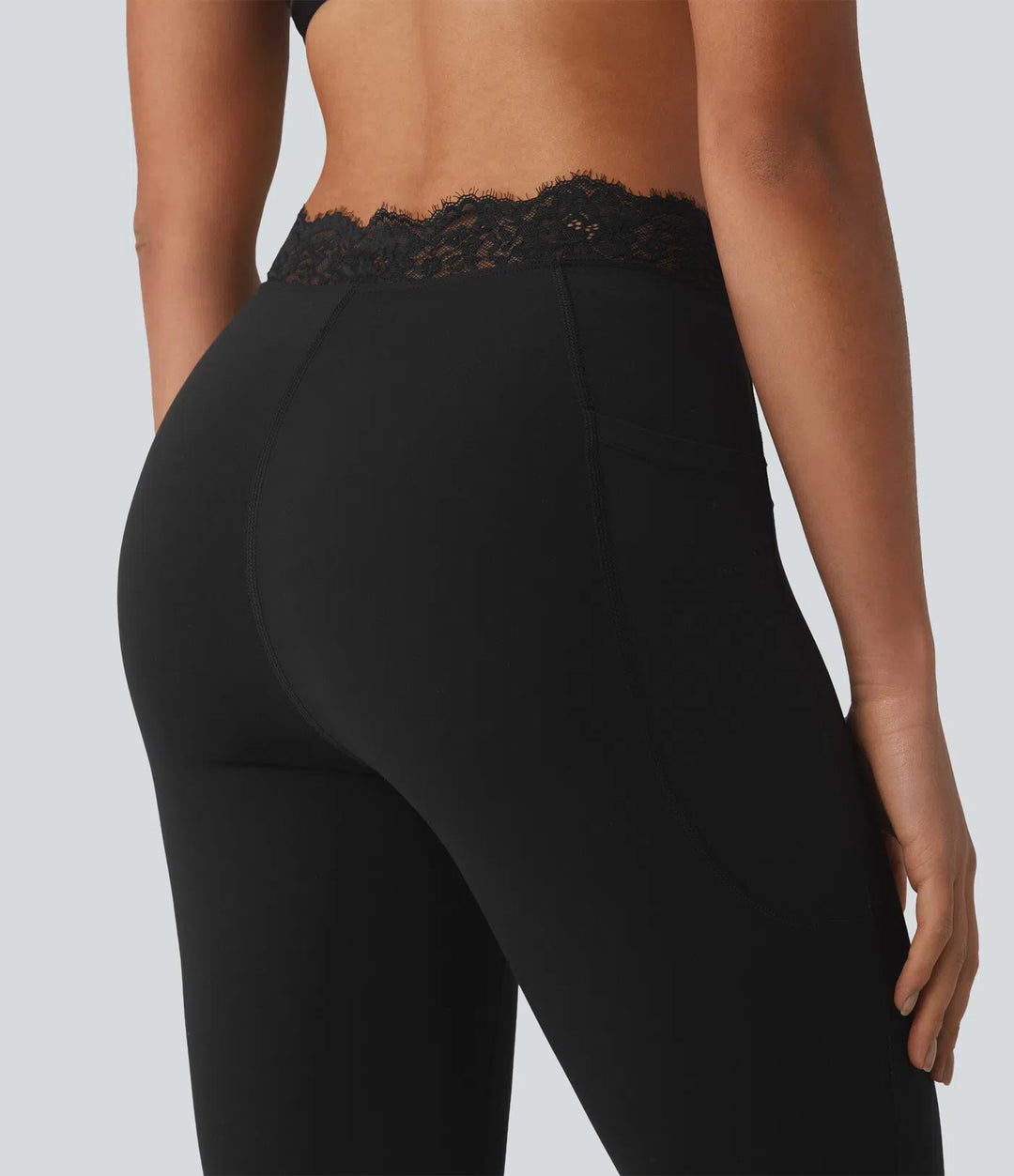 Flex Fala — Flare Legginsy | Czarne